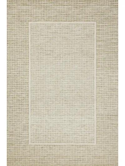 Briggs BRG-01 Wheat / Ivory 2''3" x 3''9" Rug by Chris Loves Julia