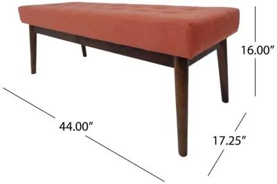 Mid-Century Tufted Ottoman with Versatile Comfort