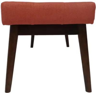 Mid-Century Tufted Ottoman with Versatile Comfort