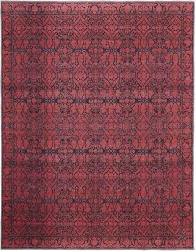 Voss 39H6F Red/Black 8'10" x 12' Rug