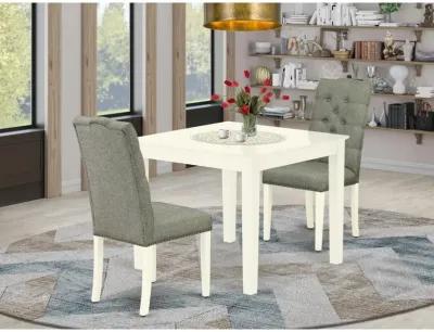 Dining Room Set Linen White