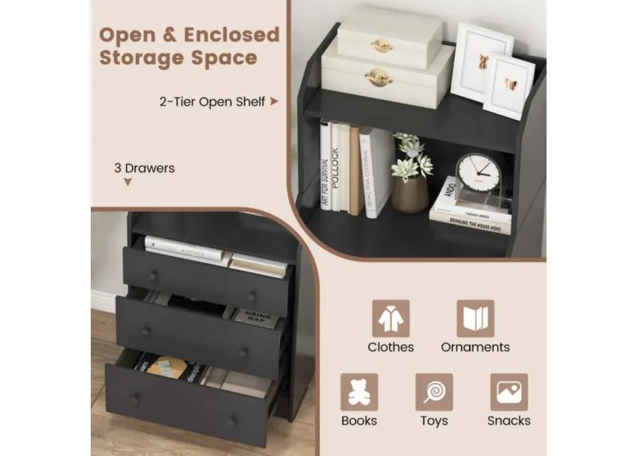 Hivvago Modern Storage Dresser with Anti-toppling Device