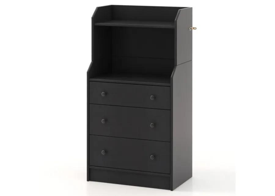 Hivvago Modern Storage Dresser with Anti-toppling Device