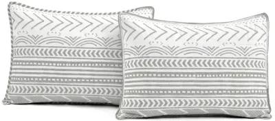 Hygge Geo Reversible Oversized Cotton Quilt 3Pc Set