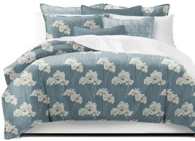 6ix Tailors Fine Linens Summerfield Blue Comforter Set