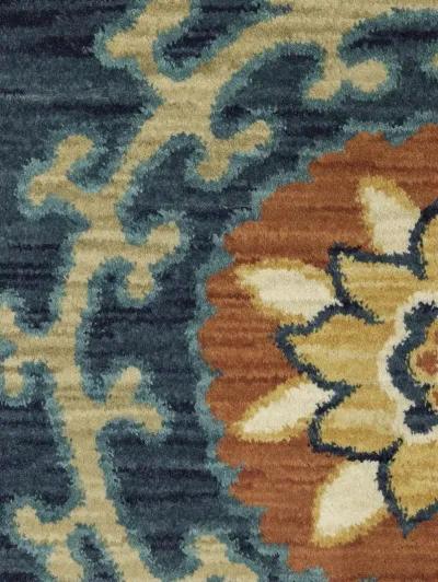 Francesca 2' x 3' Blue Rug