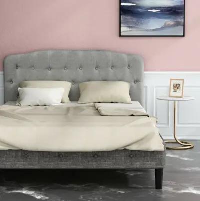 Queen Upholstered Headboard with Adjustable Heights