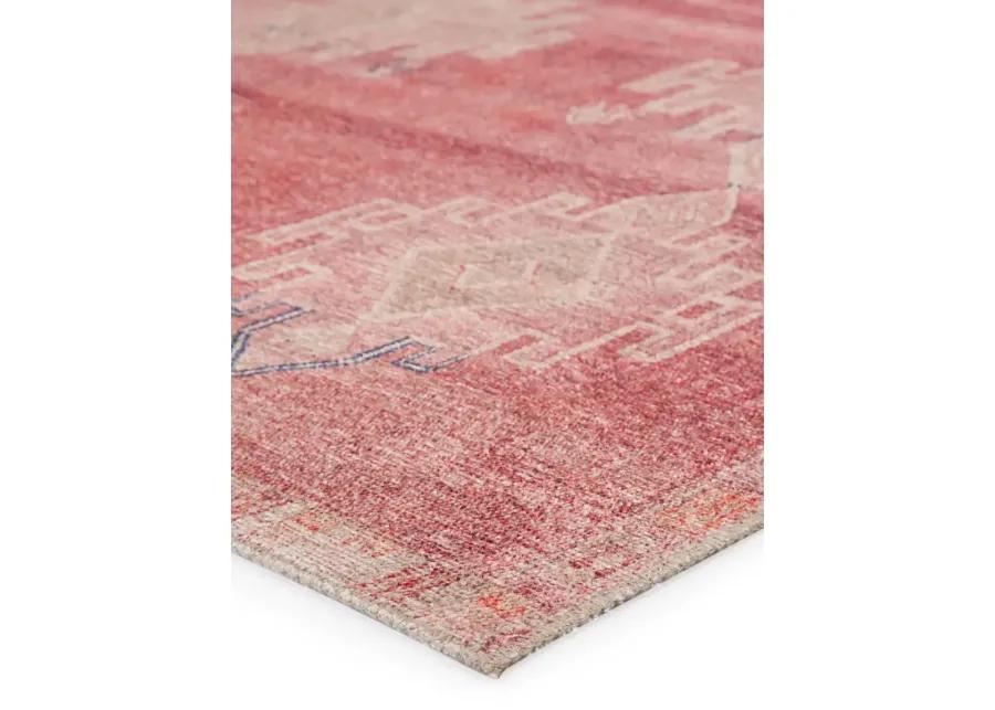 Kairos Evadne Pink 2'6" x 7'6" Runner Rug