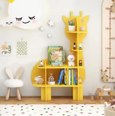 Hivvago Kids Bookcase Shelf Toy Storage Organizer with Open Storage Shelves