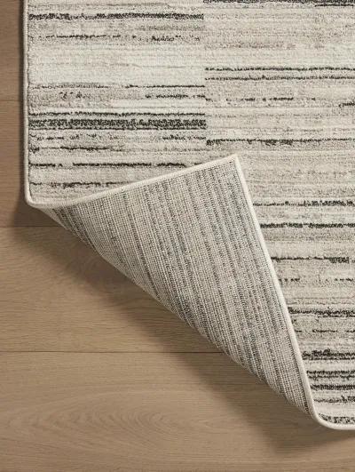 Darby DAR01 Charcoal/Sand 5'3" x 7'6" Rug