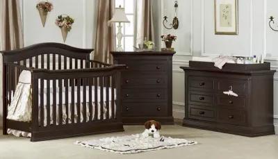 Baby Cache Montana 4-in-1 Convertible Crib Espresso