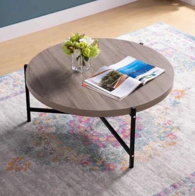 Coffee Table Dark Taupe Black