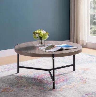 Coffee Table Dark Taupe Black