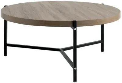 Coffee Table Dark Taupe Black