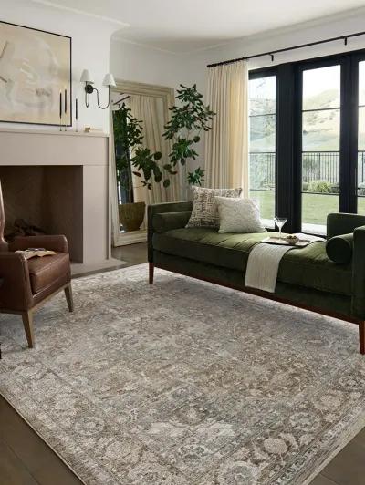 II Tabitha Khaki/Slate 3'9" x 5'9" Accent Rug by Loloi II