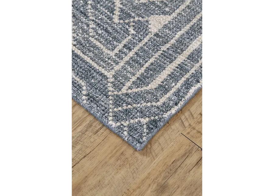 Parker I6051 5' x 8' Blue/Ivory Rug