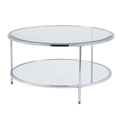 Ackerly Silver Round Cocktail Table