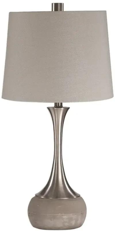 Uttermost Niah Brushed Nickel Lamp