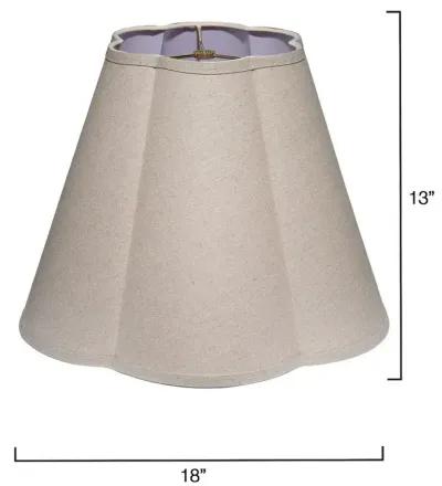 Scalloped Lamp Shade