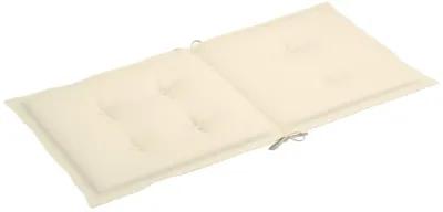 vidaXL Garden Chair Cushions 6 pcs Cream 39.4"x19.7"x1.6"