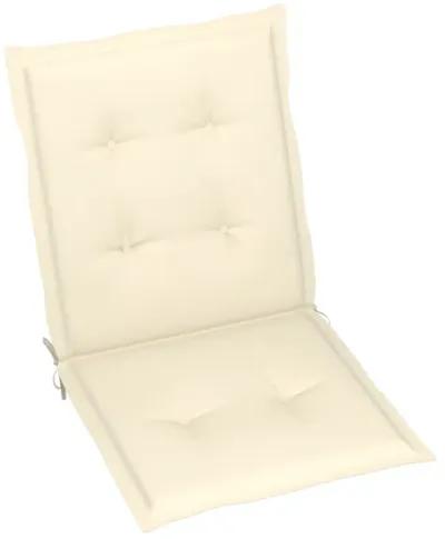 vidaXL Garden Chair Cushions 6 pcs Cream 39.4"x19.7"x1.6"