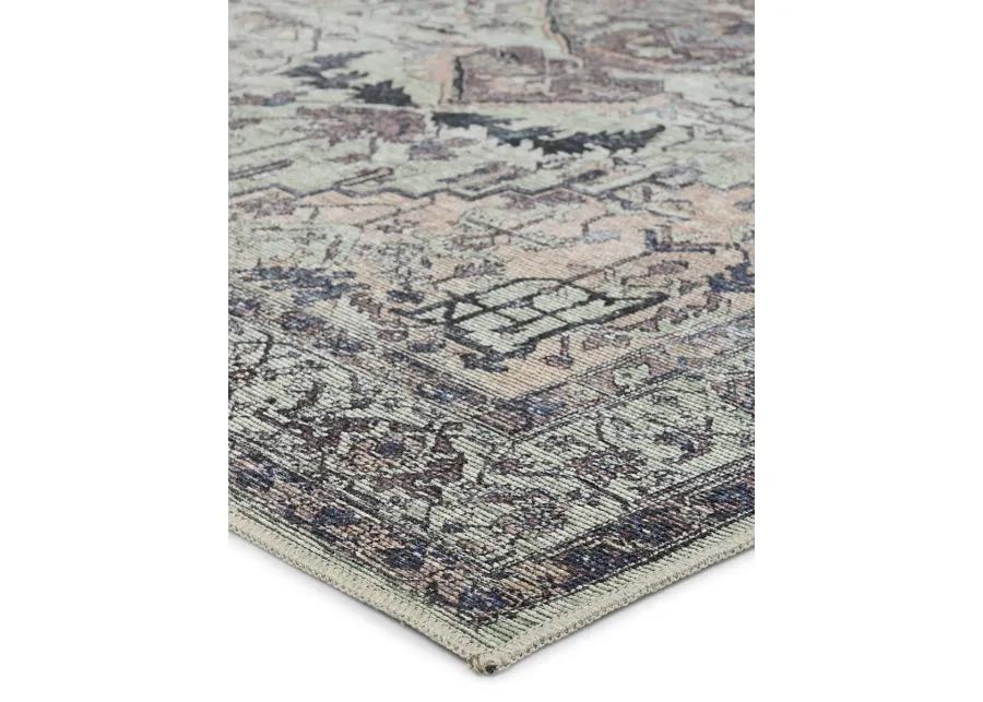 Vindage Abbott Green 3' x 8' Runner Rug