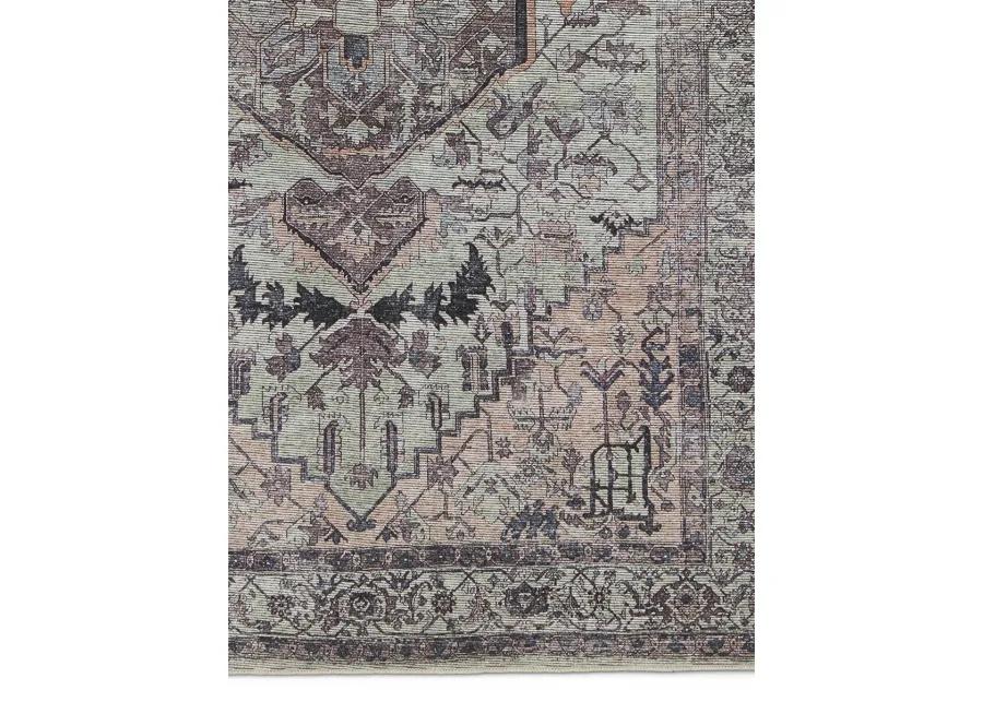 Vindage Abbott Green 3' x 8' Runner Rug