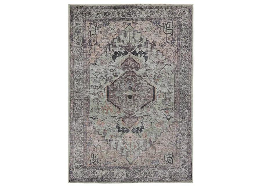 Vindage Abbott Green 3' x 8' Runner Rug