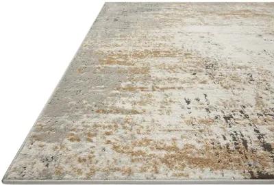 Bianca BIA01 Stone/Gold 6'7" x 9'2" Rug