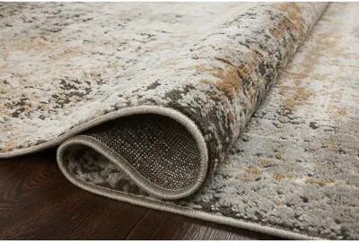 Bianca BIA01 Stone/Gold 6'7" x 9'2" Rug