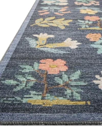 Rosa RSA-03 Navy 7''6" x 9''6" Rug by Rifle Paper Co.