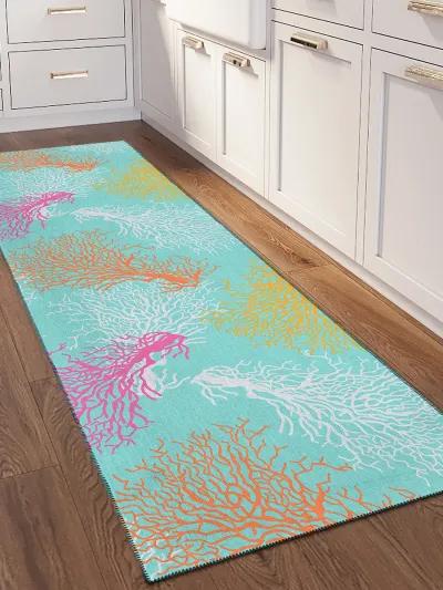 Seabreeze SZ3 Teal 2'3" x 7'6" Rug