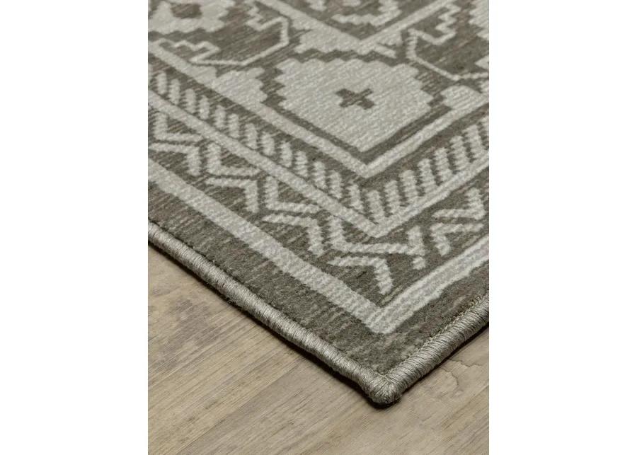 Intrigue 5'3" x 7'6" Grey Rug