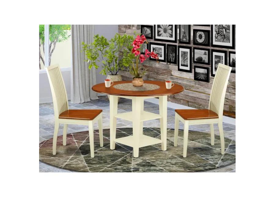 Dining Room Set Buttermilk & Cherry