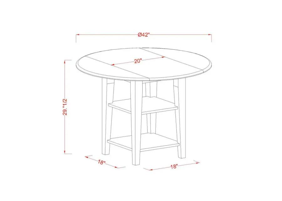 Dining Room Set Buttermilk & Cherry