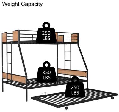 Twin Over Full Bunk With Trundle