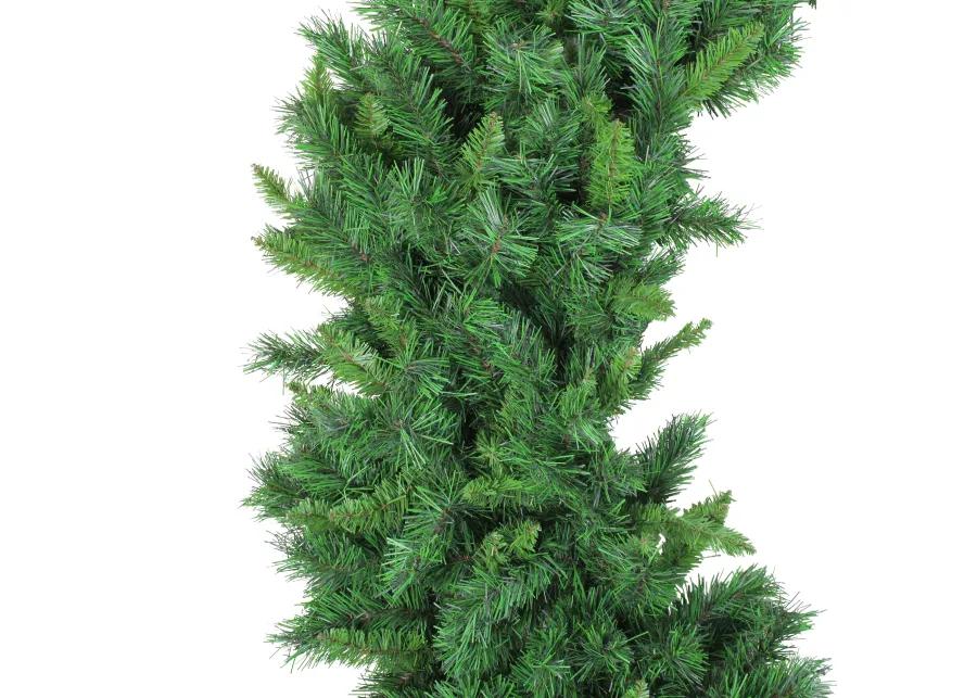 Green Lush Mixed Pine Artificial Christmas Wreath - 72-Inch  Unlit