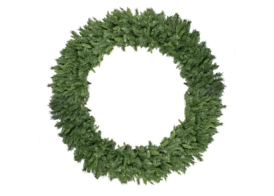 Green Lush Mixed Pine Artificial Christmas Wreath - 72-Inch  Unlit