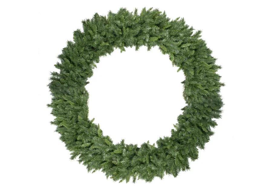 Green Lush Mixed Pine Artificial Christmas Wreath - 72-Inch  Unlit