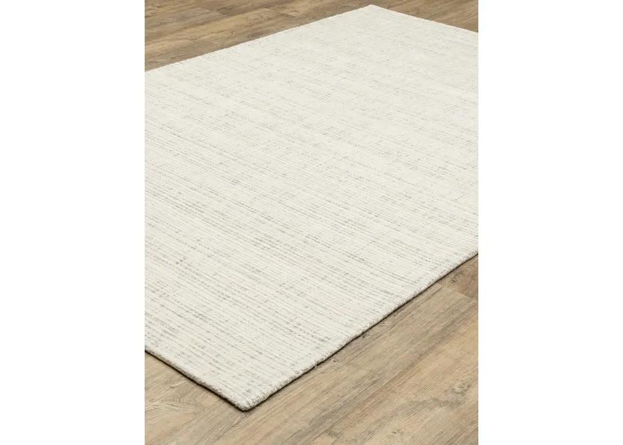 Circa 2'6" x 8' Ivory Rug