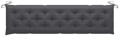 vidaXL Cushion for Swing Chair Anthracite 78.7" Fabric