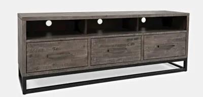 Jofran East Hampton Distressed Solid Wood Media Unit