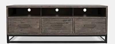 Jofran East Hampton Distressed Solid Wood Media Unit