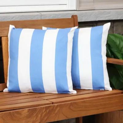 Sunnydaze Set of 2 17" x 17" Decorative Throw Pillows