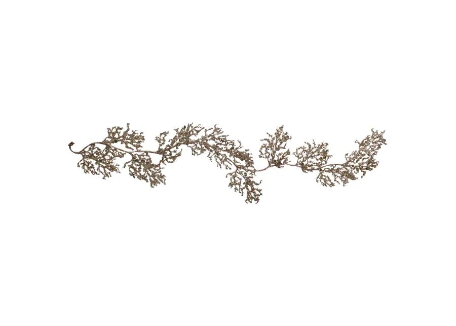 6' Rose Gold Artificial Christmas Garland