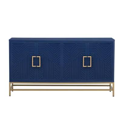 Merax Retro Style Sideboard with Adjustable Shelves