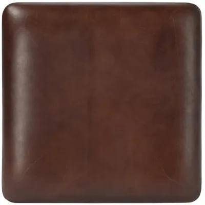 Belen Kox Leather Stool, Brown, Belen Kox