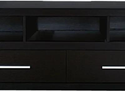 Rich and Elegant TV Stand With Storage - Benzara