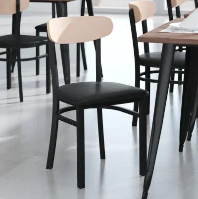 Metal/Wood Restaurant Chairs