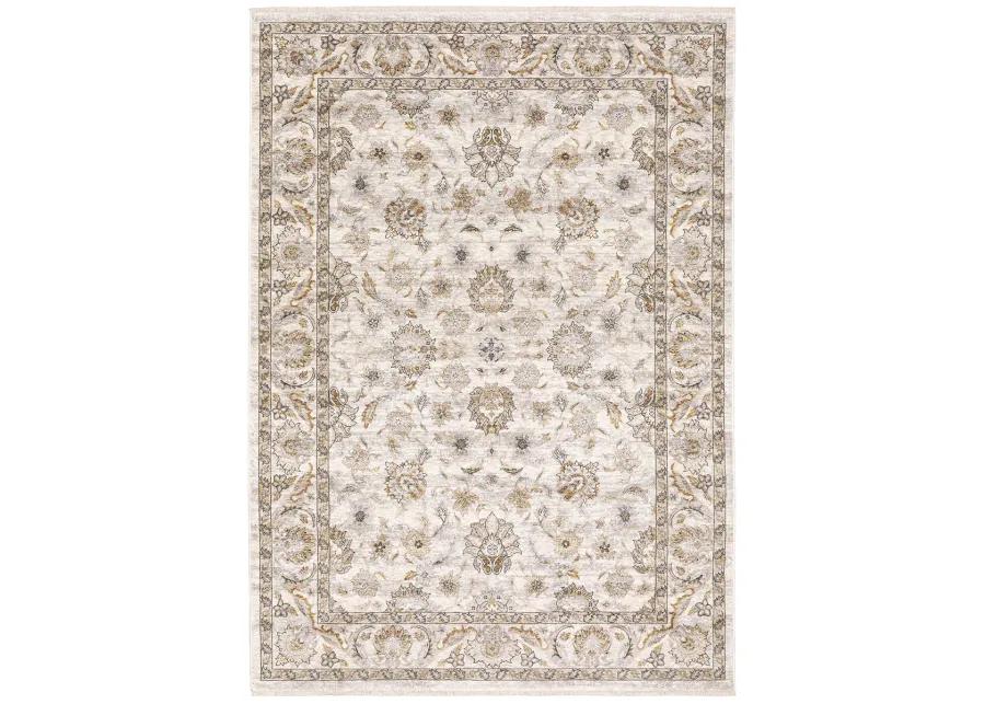 Maharaja 5'3" x 7'6" Ivory Rug